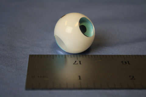 22MM EYEBALL, TRISTATE, BLUE