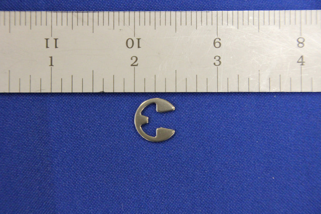 E-STYLE RETAINER RING FOR SHAFT 1/4"