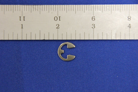 E-STYLE RETAINER RING FOR SHAFT 1/4"