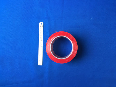 TAPE, RED, PVC,  2W X 8MIL THK  X 36 YD ROLL
