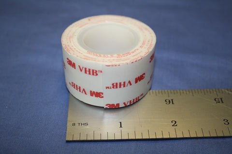 TAPE, VHB, 4 FT ROLL