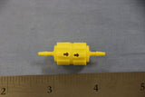VALVE, CHECK, MINI 500 SERIES, 1/16 x 1/16 BARB, 0.1 PSI YEL