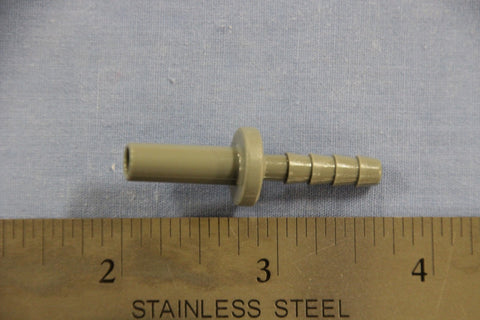 FITTING ONE TOUCH TO BARB 1/4 X 3/16 GRY